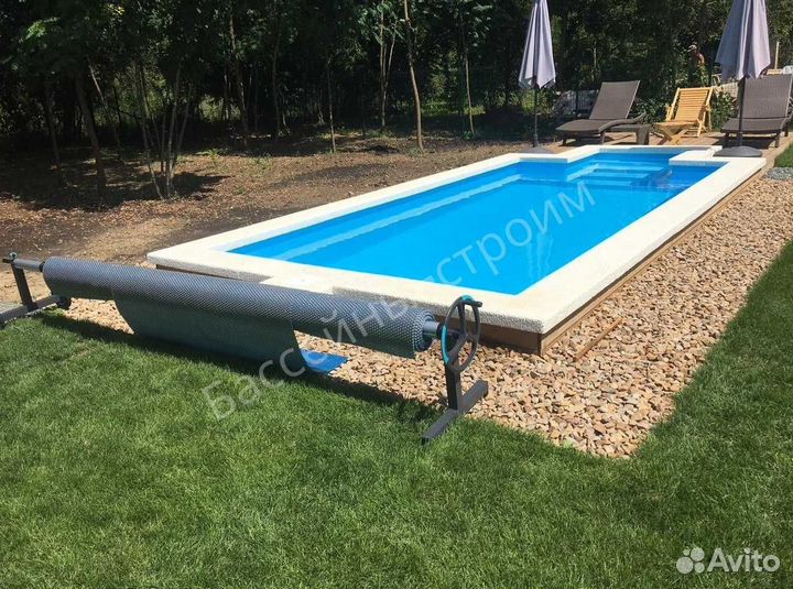 Бассейн 6х3х1,5 от производителя,ступени Лето