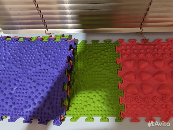 Развивающий коврик-пазл (6 пазлов ) 0+