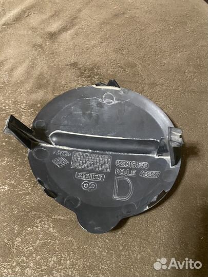 Заглушка в передний бампер Renault kangoo