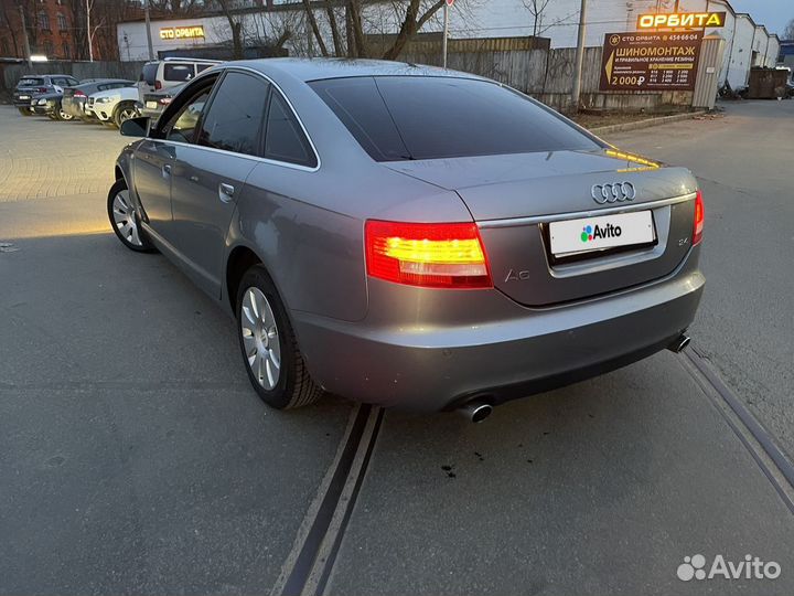 Audi A6 2.4 CVT, 2007, 215 000 км