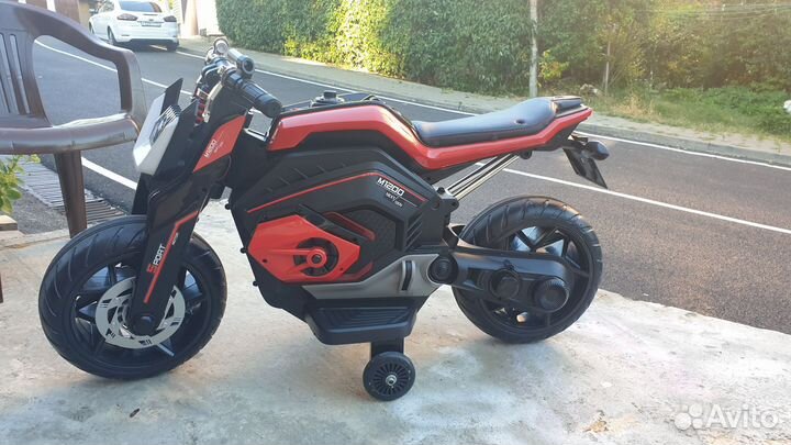 Детский мотоцикл на аккумуляторе бу