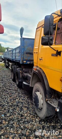 КамАЗ 54115 с полуприцепом, 2008