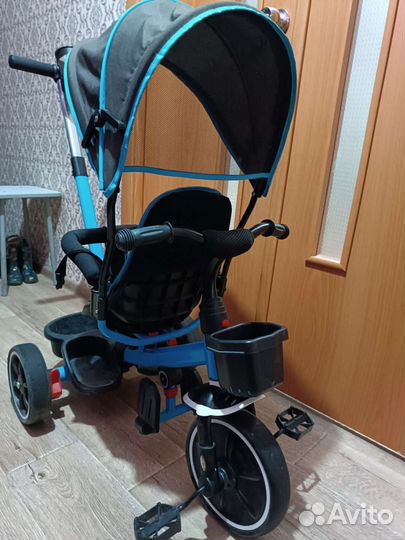 Велосипед трёхколёсный Kreiss с тентом