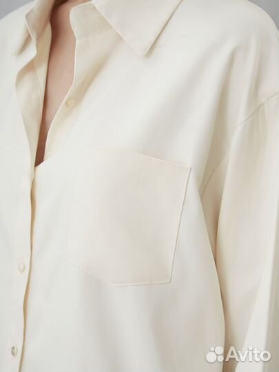 Рубашка женская хлопок оверсайз