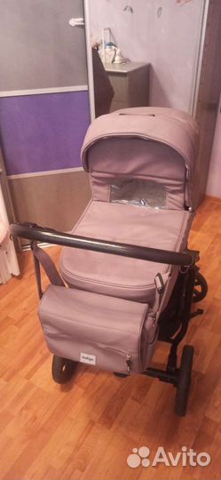 Коляска 3 в 1 Indigo broco eco+F