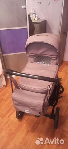 Коляска 3 в 1 Indigo broco eco+F