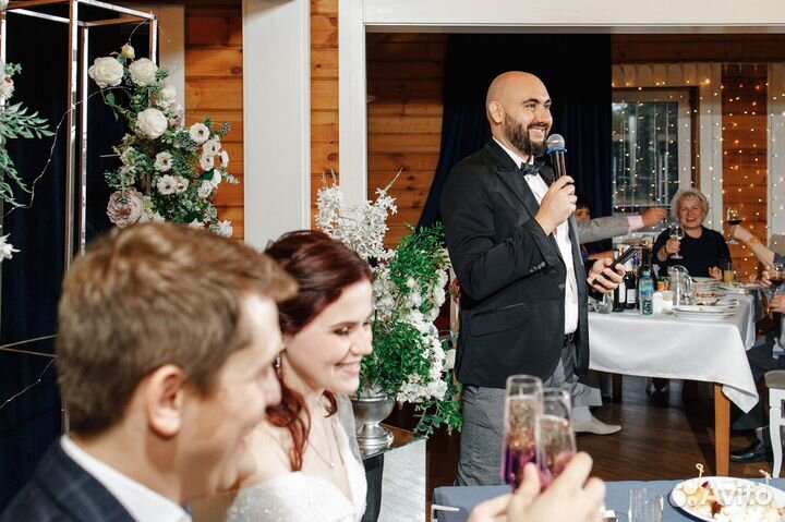 Ведущий, вокалист на свадьбу, корпоратив, юбилей