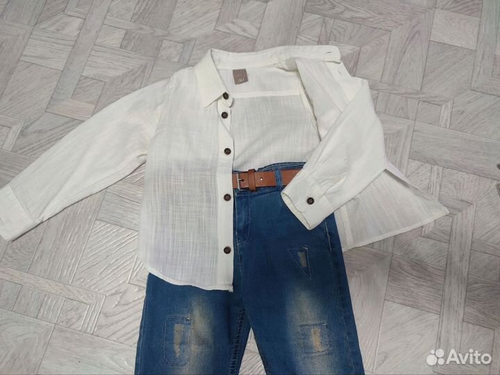 Костюм тройка на мальчика 104