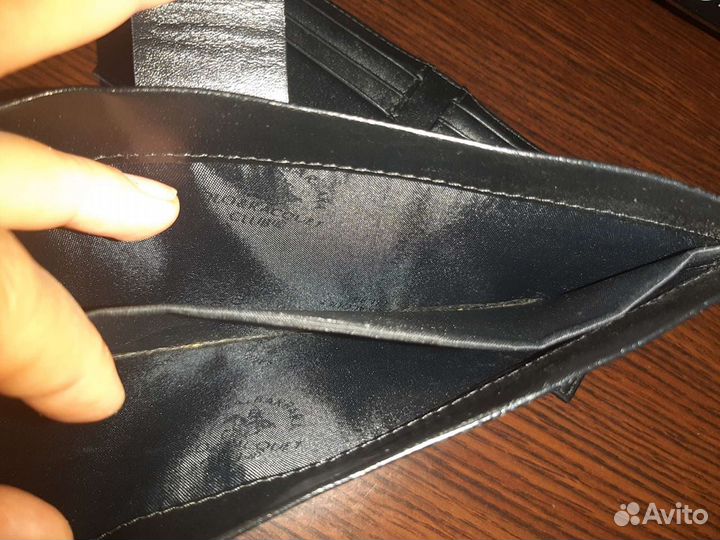 Мужское кожаное портмоне