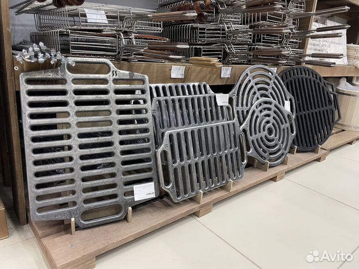 Чугунные решетки гриль