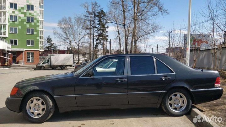 Mercedes-Benz S-класс 5.0 AT, 1992, 180 000 км