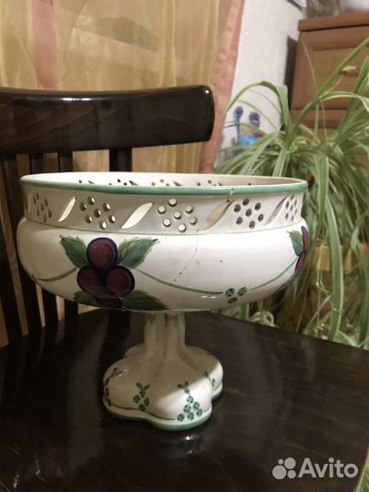 Фруктовница керамическая