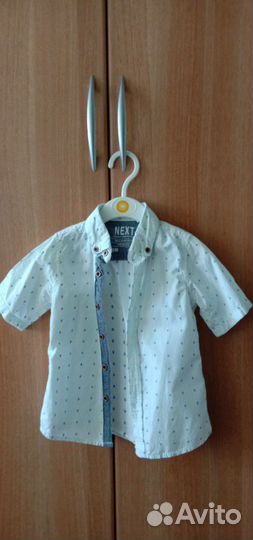 Рубашка льняная белая