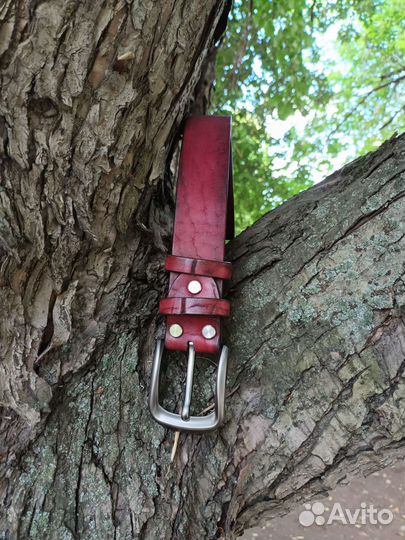Ремени из натуральной кожи