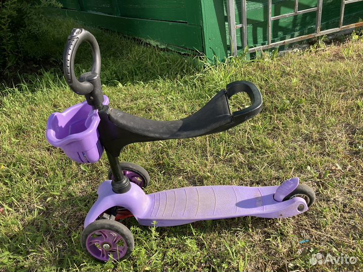 Самокат/беговел (сиденье съёмное)