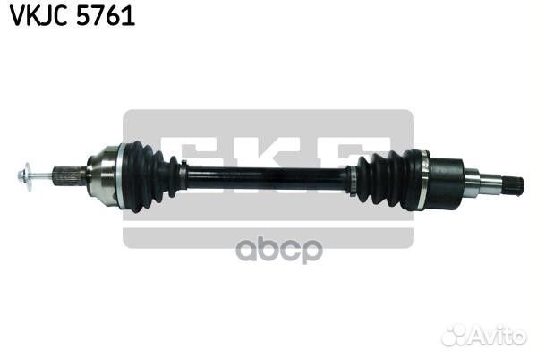 Привод в сборе ford focus 2 04- 1.8 лев. vkjc57