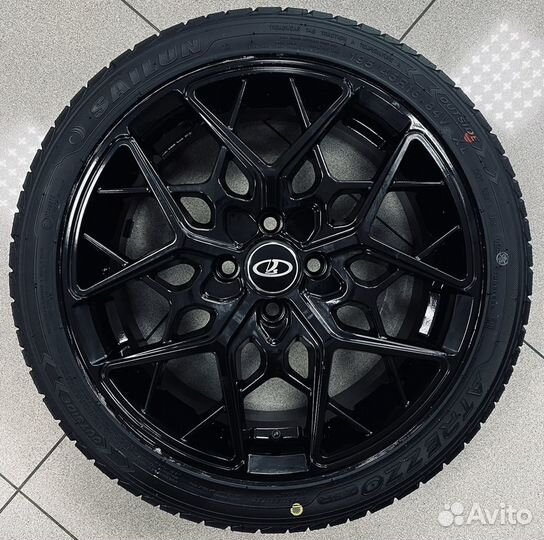 Колеса в стиле HRE FF10 BlackLine R16 4х98 ваз