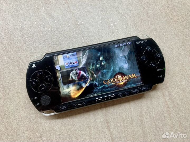 Sony PSP 2008 Прошитая с кучей игр