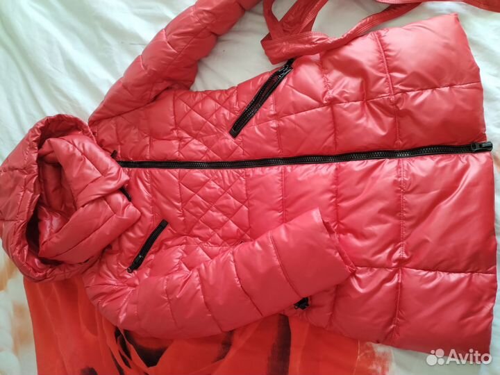 Пуховик зимний женский 42 44 теплый
