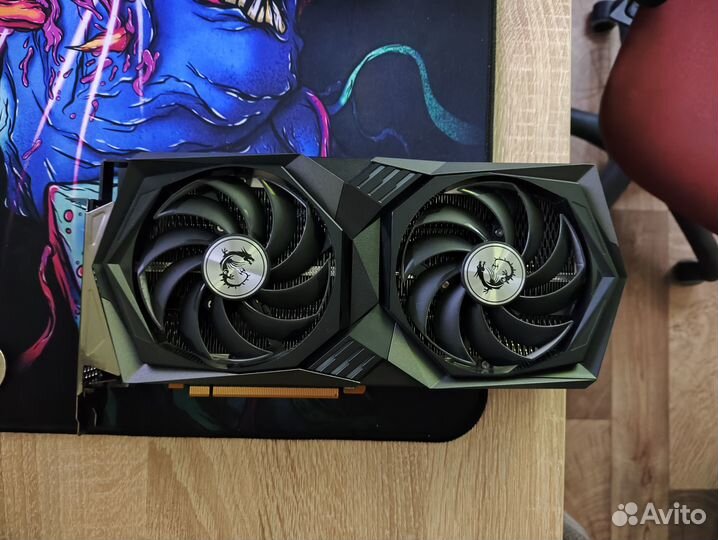 Продам видеокарту MSI GeForce RTX 3060 gaming X 12