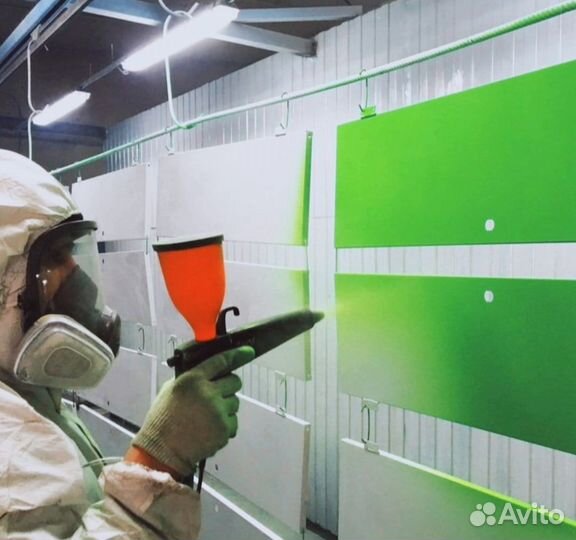 Порошковая покраска и пескоструйная обработка