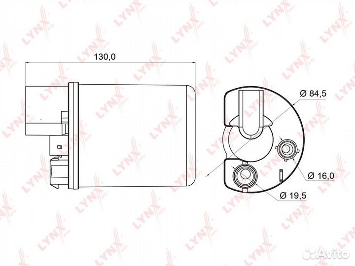 Фильтр топливный погружной hyundai Elantra 1.6 06