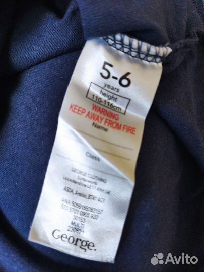 Пакет фирменных вещей на лето для мальчика 110 116