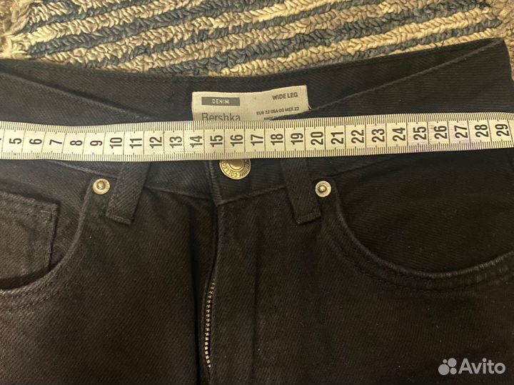 Джинсы bershka широкие
