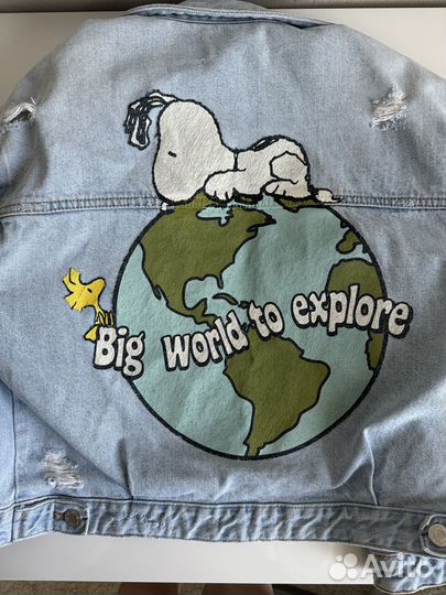 Джинсовая куртка zara для девочки