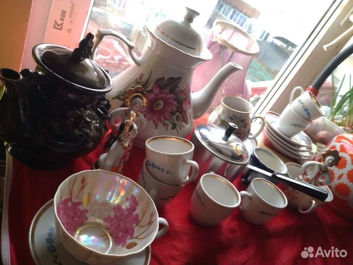 Посуда фмгурки ретро Фарфоровые статуэтки СССР