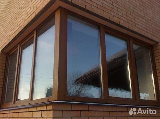 Алюминиевый балкон, окна пластик с отделкой