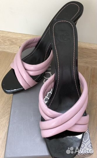 Босоножки corso como кожаные