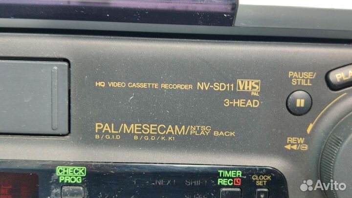 Видеомагнитофон Panasonic, JVC, Toshiba