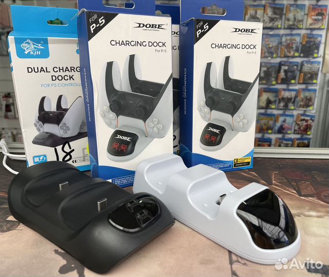 Зарядное устройство для геймпадов DualSense PS5