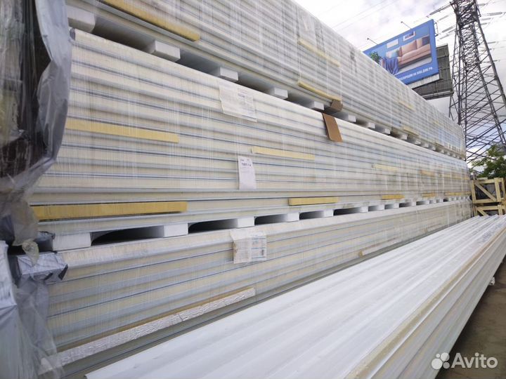 Сэндвич панели ппс