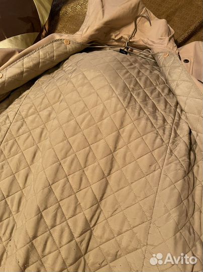 Ralph Lauren Зимнее пальто женское 42 44 с мехом