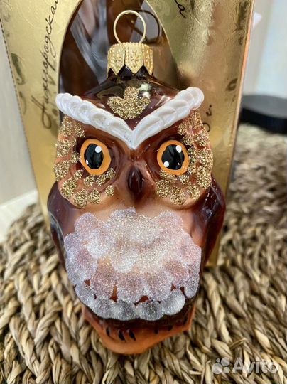Елочные игрушки Ариель Сова