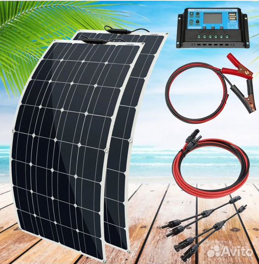 Комплект солнечных панелей 200w