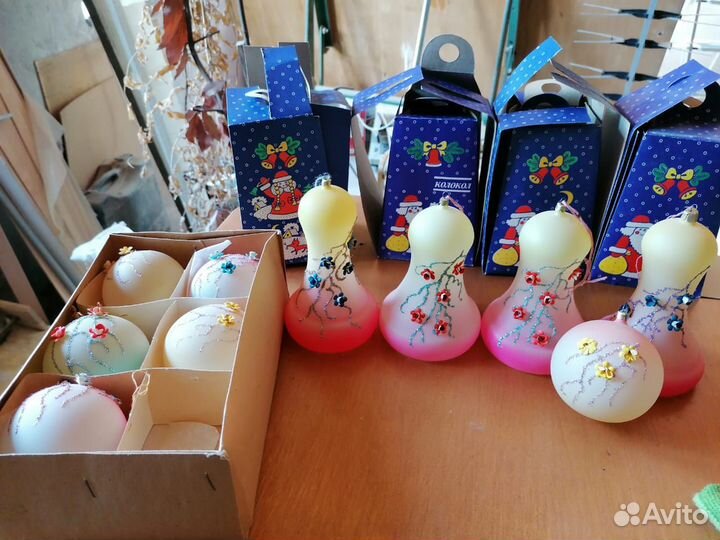 Елочные игрушки СССР