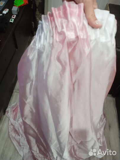 Комплект тюль и штора веревочная