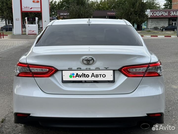 Toyota Camry 2.5 AT, 2018, 161 000 км