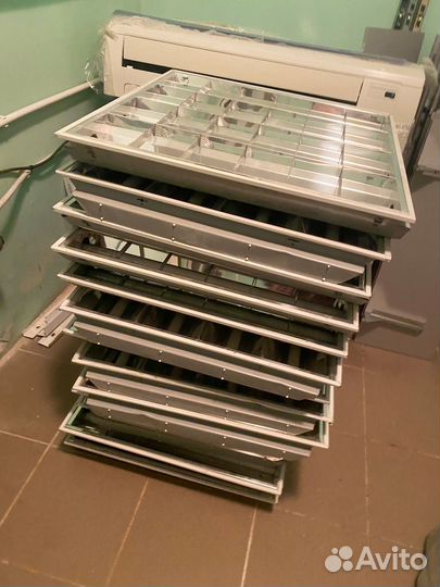 Офисные лампы потолочные