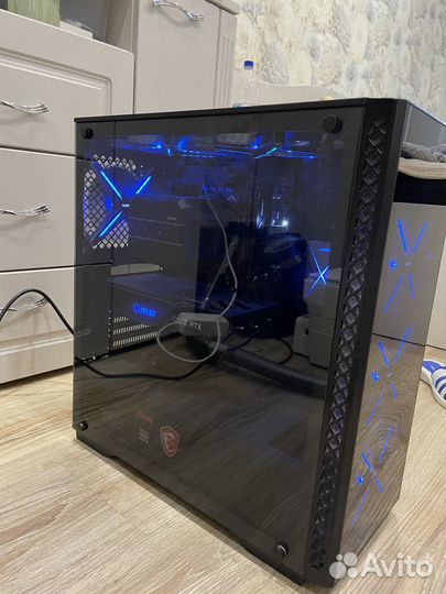 Игровой компьютер Ryzen 5 5600X, 32GB, 3050RTX