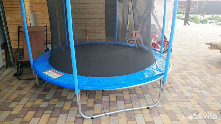 Батут с сеткой