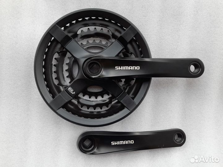 Система шатунов Shimano FC-TY501 48x38x28Т