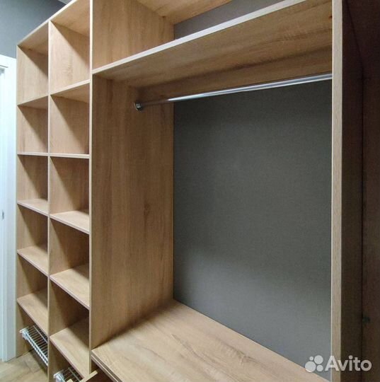 Вместительная гардеробная