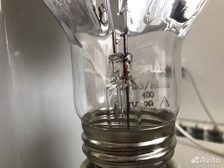 Зеркальная лампа для растений дназ 400 Вт Комплект