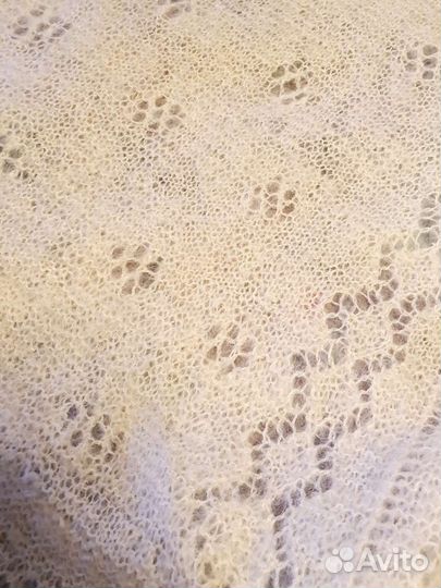 Шаль ажурная паутинка