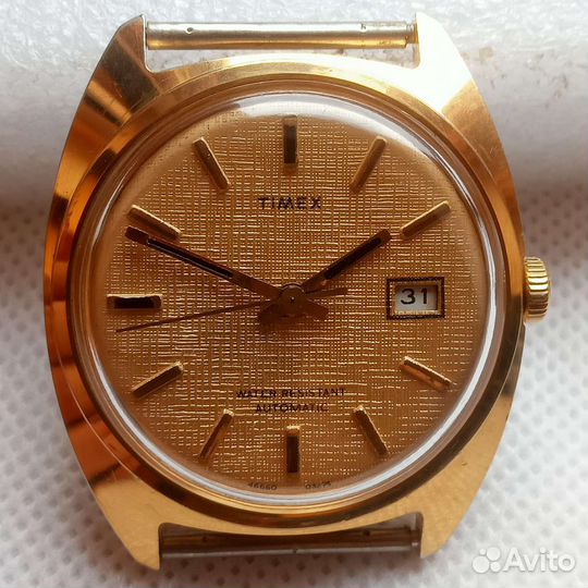 Часы Великобритания timex автоподзавод 1974 года