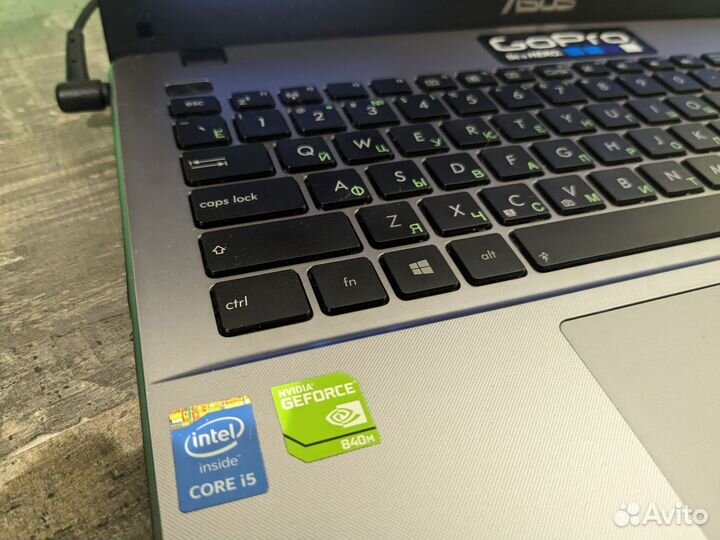 Игровой ноутбук Asus I5-4210/HDD500/6gb/nvidia 840